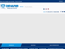 Tablet Screenshot of devarimbrasil.com.br